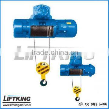 5T MD1 dual speed electric wire rope hoist