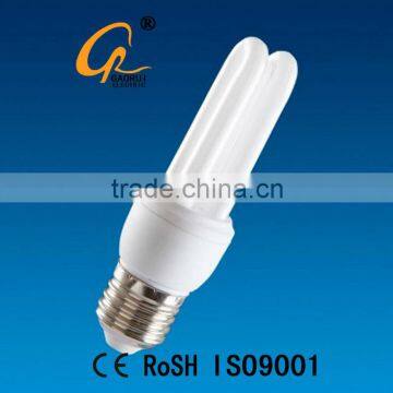 2U CFL 5W 7W 9W energy saving lamp T3 CE&ROHS China