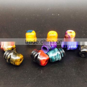 acrylic drip tips Resin Chuffs Supplier 510 Drip Tip Resin Box Mod Summit Style Top Cap Drip Tips