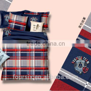 2014 new design 100% cotton brushed fabric duvet cover bedding set manufacturer