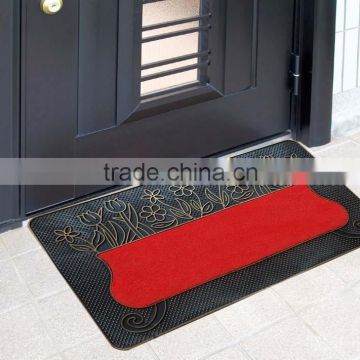popular anti slip injection PVC Door Mat Entrance floor mat