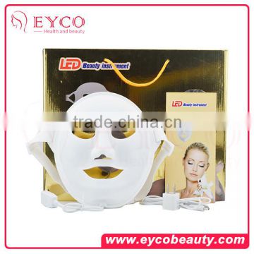 led mask new product 3 color photon led skin care rejuvenation beauty host facial mask beauty care