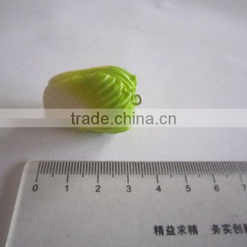 Advertising promotional gifts hand ring holders fake cabbage foaming key chains