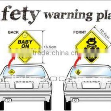 Safety Warming Sticker