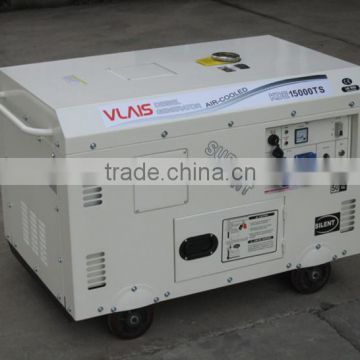 Hot Sale!! Silent Type 15Kva Diesel Generator,Vlasi Diesel KDE15000T, Factory Direct Supply