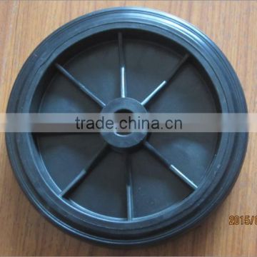 8x2 rubber and plastic mixture wheel