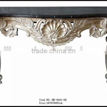 elegant antique gold console table for living room