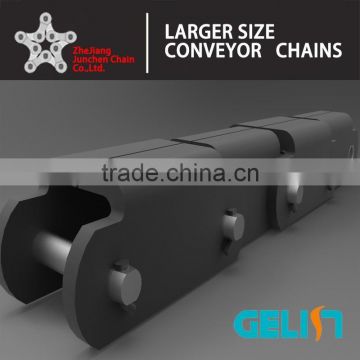 81X high quality stainless steel lumber conveyor chain for wood