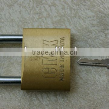Middle brass padlock