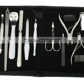 15 in 1 Top Quality Manicure Kit Pedicure Set Stainless Steel With Black