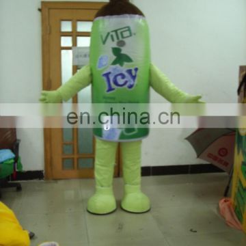 advertising drinking bottle costume bottle mascot costume