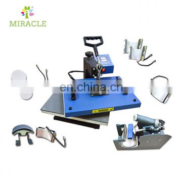 combo heat press machine 8in1 for DIY sublimation shop