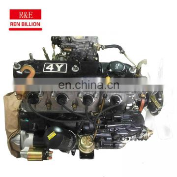 Hot sale 4y complete engine for Hiace