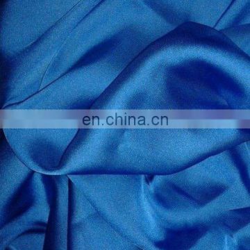 Elegant satin 100% polyester 50Dx75D chiffon imitated silk fabric for dress