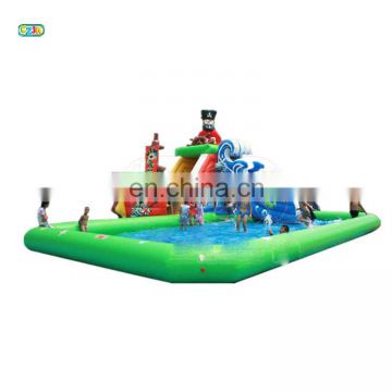 ocean pirate china customized commercial inflatable water park for sale