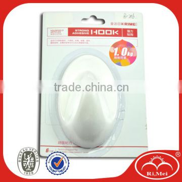 self adhesive heavy duty plastic hook for hanging bag