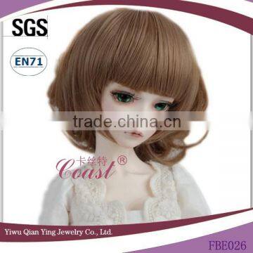 short cute dark brown bob doll wigs for sale