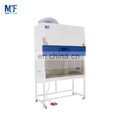 H Top Laboratory Equipment Biological safety cabinet 4 feets class II B2  BSC-1100IIA2-X with standard base stand