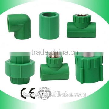 High Quality PN25 Pressure Casting Green PPR Pipe Fittings                        
                                                Quality Choice