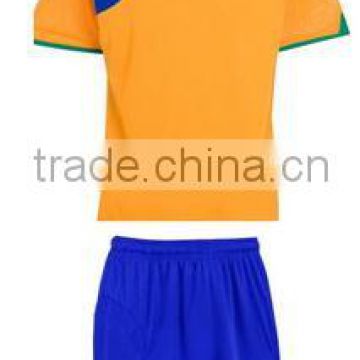Soccer Wear in Yellow & Blue Color