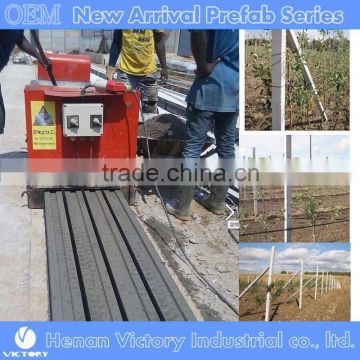 Prestressed Concrete Column Vineyard Upright Pole Machine for making Upright Post from china supplier