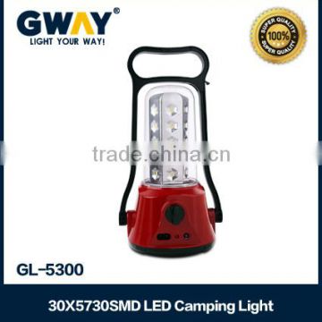 30 SMD led Camping lantern,400lm15w