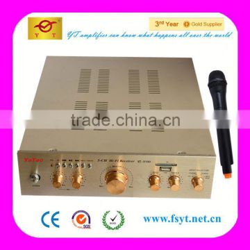 50w audio power amplifier YT-9100 with wireless microphone                        
                                                Quality Choice