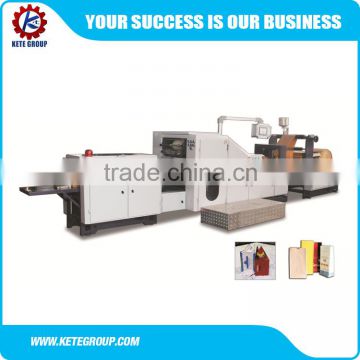 Hot sale fully automatic paper bag making machine