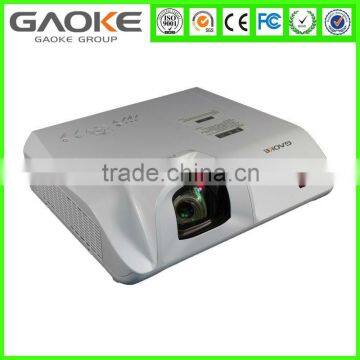 1080p full hd HDMI cheap lcd led digital ultra short throw projector of brightness 5000 lumens/full 3d projector