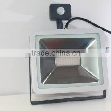 Portable 20w ultra thin flood light with sensor IP65 2 years warranty