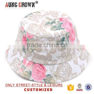custom Roses All Over Print Bucket Hat