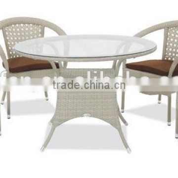 5pcs rattan garden furniture cheap plastic chairs