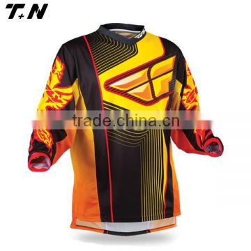 Competitive price new design custom motorcycle jersey