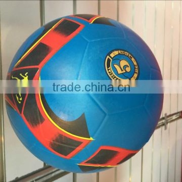 Size 4 Free sample 2016 high quality rubber football / rubber soccer ball