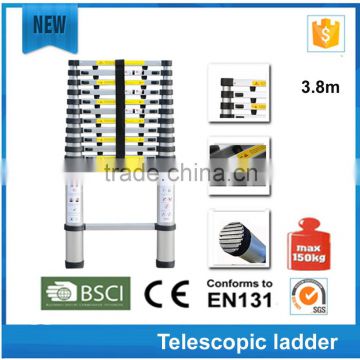 telescopic extension aluminium ladder (WYAL-1001) with CE/EN131