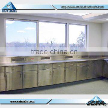 Chemical clean room S.S lab bench Stainless Steel laboratory furniture                        
                                                Quality Choice