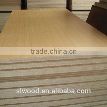 mdf with faced melamine paper 1220*2440size