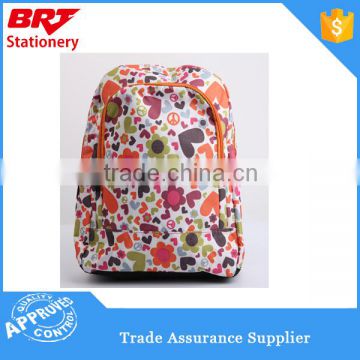 Cute Style Pattern School Bag For Teenagers