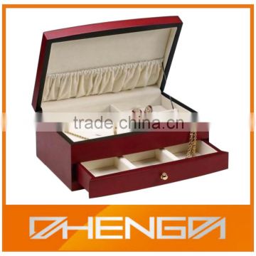 Guangzhou Factory Customized Made Luxury Jewelry Wooden Box,Wooden Packaging Boxes (ZD-J31C)