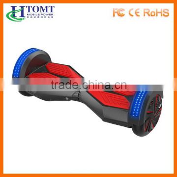 two wheels samrt balance 8inch electric scooter ,self balance board scooter with bluetooth speaker