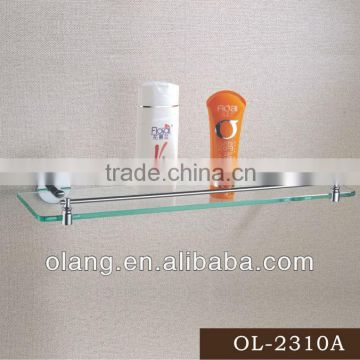 Bathroom decorative glass shelf OL-2310A
