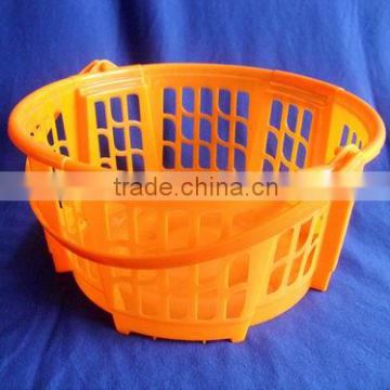 plastic fruit storage basket with handle