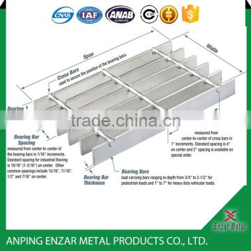 Hot Dipped Galvanized Steel Grating for buliding