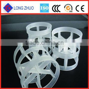 High Free Volume Plastic Pall Ring/ HDPE Material Water Treatment Filter