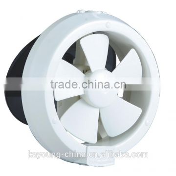 stainless steel kitchen low noise round ceiling exhaust fan for Middle East market