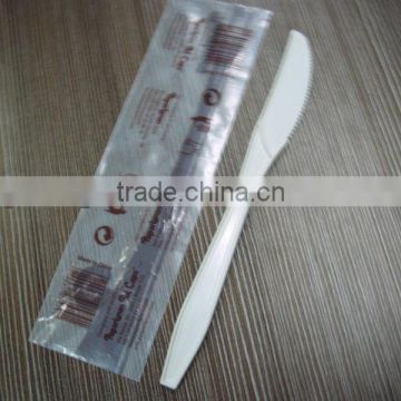 Food grade 100% biodegradable bag ,PLA packing bag for plastic knife