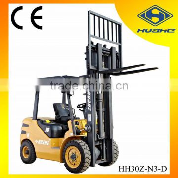 3 Ton Forklift Chinese Engine with Triplex Mast