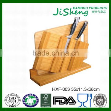 High Quality Anti-bacteria Bamboo Kitchen Wood Knife Rest for Sales