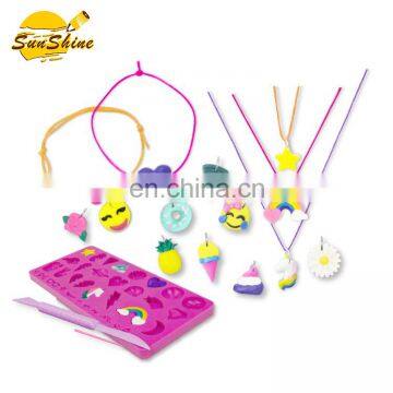 Fashion DIY Ovan BakeClay Charm & Jewelry Sets