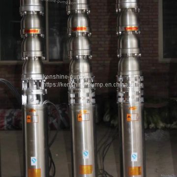 QJ,QJD Stainless steel multistage deep well submersible pump